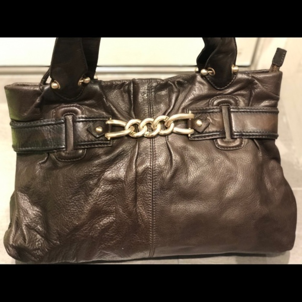 Via Spiga Brown Tote Bag